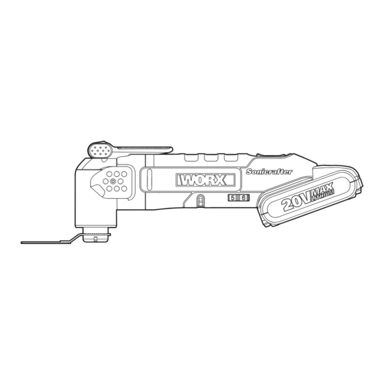 Worx Sonicrafter WX678 9 Series Safety And Operating Manual