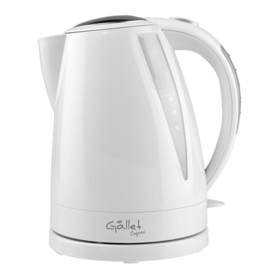 Gallet BOU 727WB Instruction Manual
