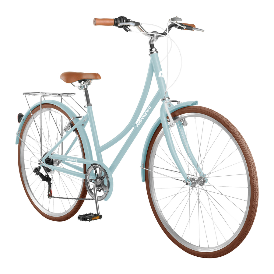 Retrospec Beaumont - City Bike Manual