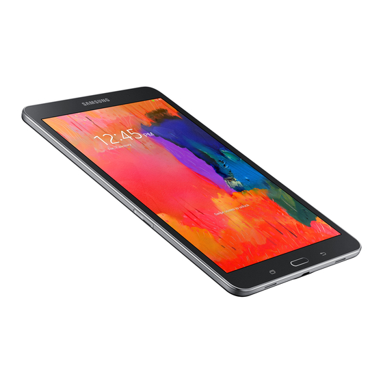 Samsung Galaxy Tab Pro User Manual