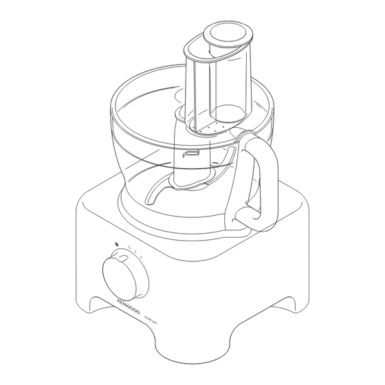 Kenwood FP720 Series Instructions Manual