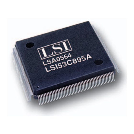 LSI LSI53C895A Manuals