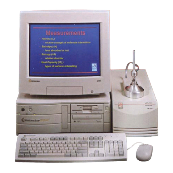 MicroCal VP-ITC User Manual