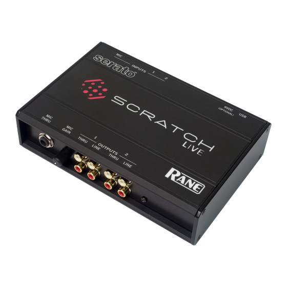 新しいコレクション RANE Serato RANE Scratch Live SL3 楽器・機材