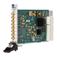 National Instruments Network Adapter NI PXIe-6672 User Manual