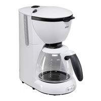 Braun CafeHouse PurAroma DeLuxe KF 570/1 Manual