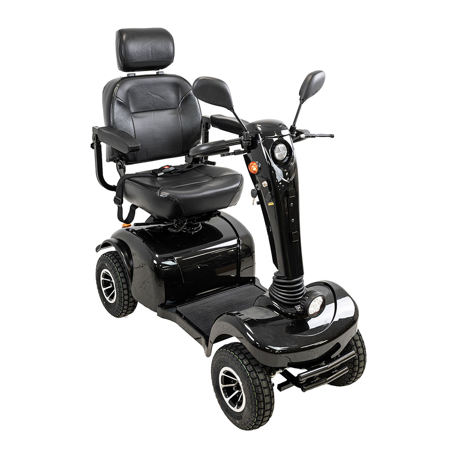 One Rehab Alpha 8 Mobility Scooter Manuals