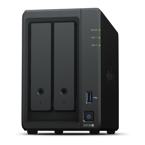Synology DS720+ Manuals
