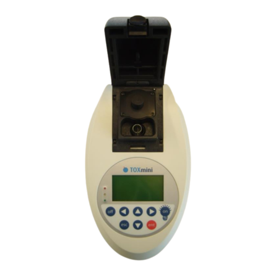 AquaLabo TOXmini Operating Manual