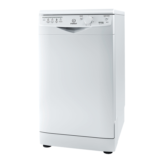 Indesit DSR 15B Operating Instructions Manual