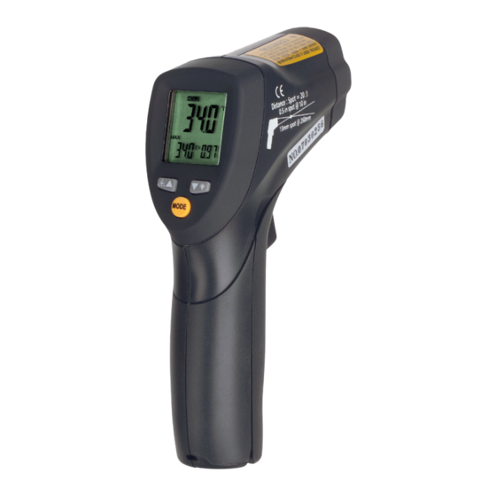 Dostmann ScanTemp 485 Operating	 Instruction