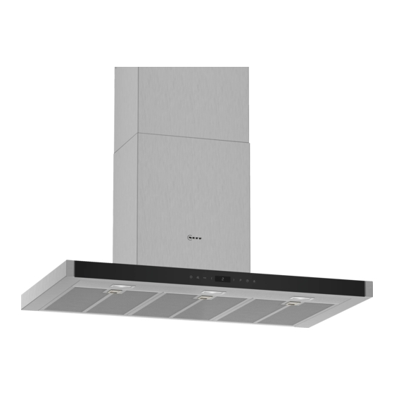 NEFF D95BMP5N0 Instructions For Installation And Use Manual