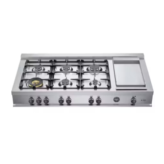 Bertazzoni CTYK 7X A Series Installation, Service And User Instructions Manual