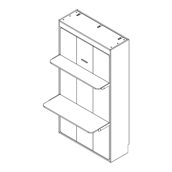 Lori Vertical Twin Home Office Kit Assembly Instructions Manual