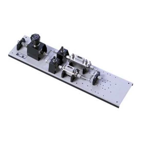 DH Instruments DUAL MID FLOW Instruction Sheet