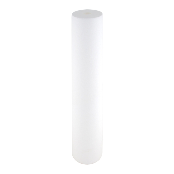 Everpure Dual Gradient Prefilter Cartridge DEV9108-37 Specification Sheet