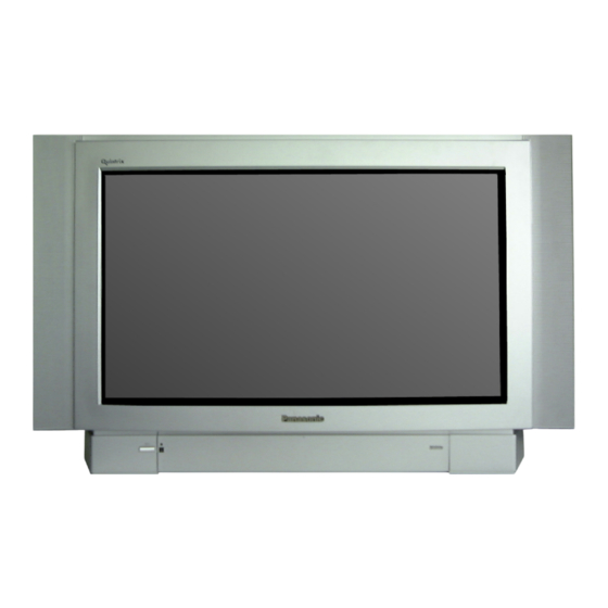 Panasonic TX-32PS11D Operating Instructions Manual