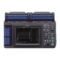 Hioki LR8400-20 Instruction Manual