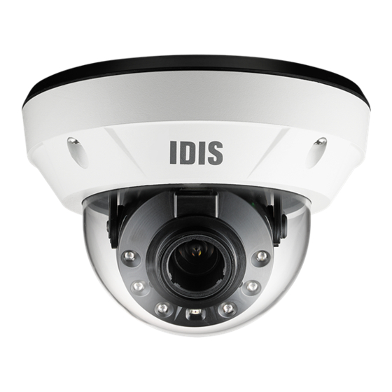 Idis DC-D4831HRX Quick Manual