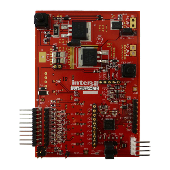 Renesas ISL94202EVKIT1Z User Manual