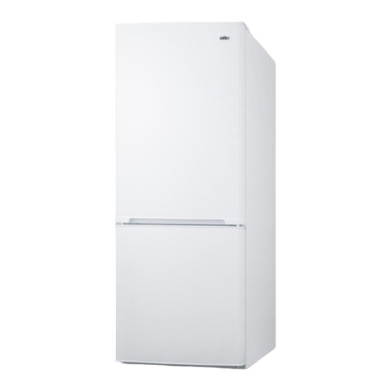 Summit FFBF101SS Use And Care Manual