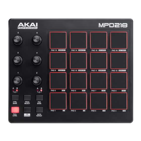 Akai MPD218 Service Manual