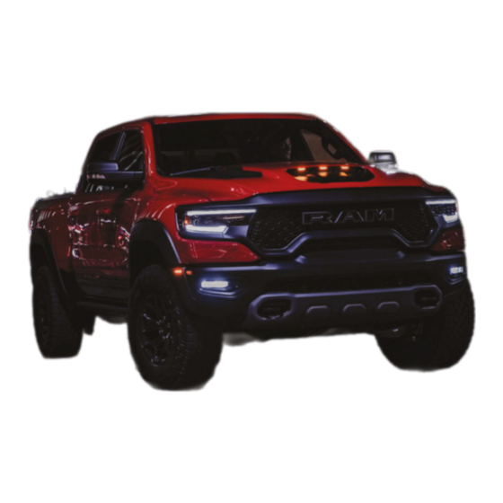 RAM TRX 2022 Features Manual