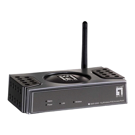 LevelOne 108Mbps PoE User Manual