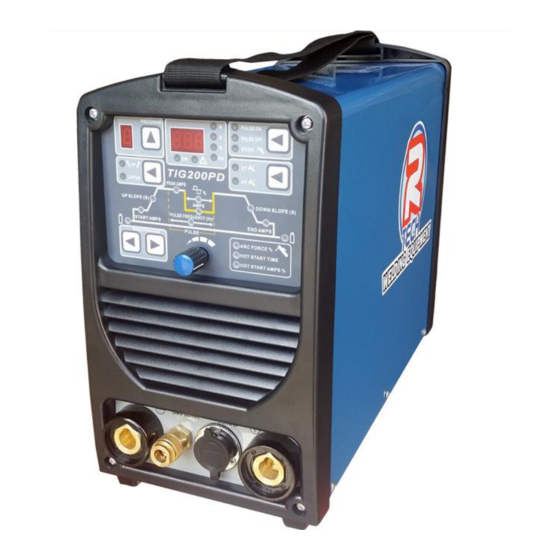 R-Tech TIG200PD-DV Operation Instructions Manual