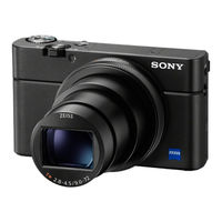 Sony Cyber-shot DSC-RX100M7 Help Manual