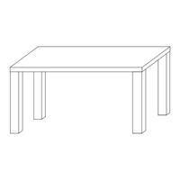 Sciae URBANA TABLE Assembling Instructions
