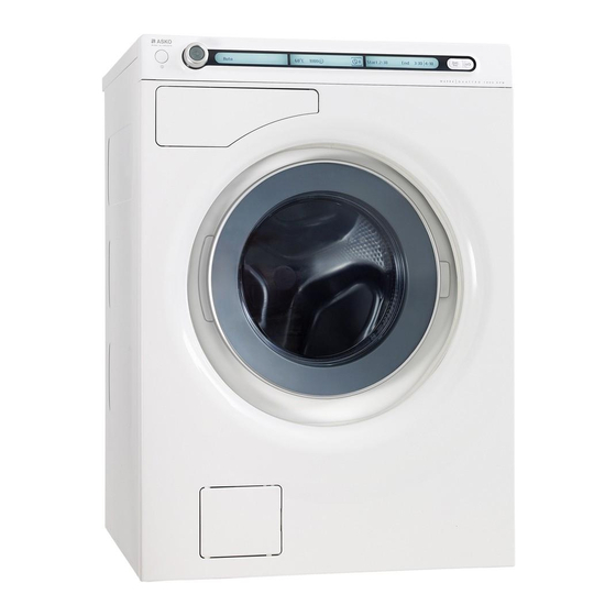 ASKO W6984 WASHER OPERATING INSTRUCTIONS MANUAL ManualsLib