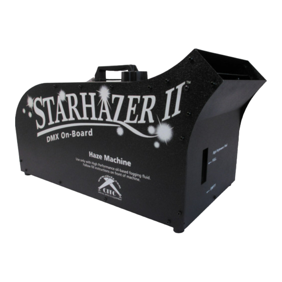 CITC STARHazer II Operating Instructions Manual