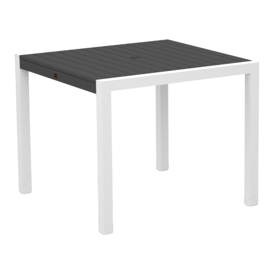 Polywood MOD 8100 Assembly Instructions