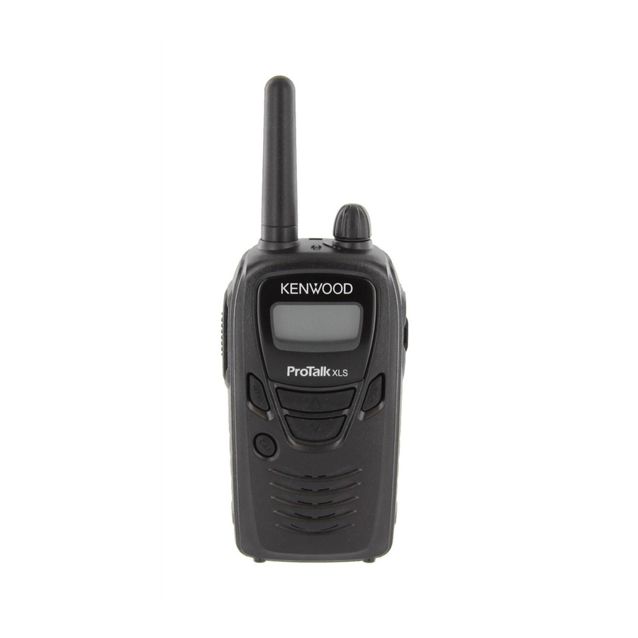 Kenwood TK 3230 - FreeTalk XLS UHF Manuals