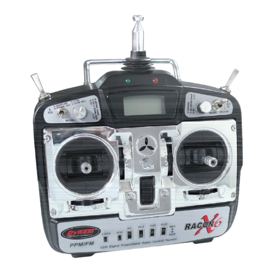 Dynam RACON X6 Operating Manual