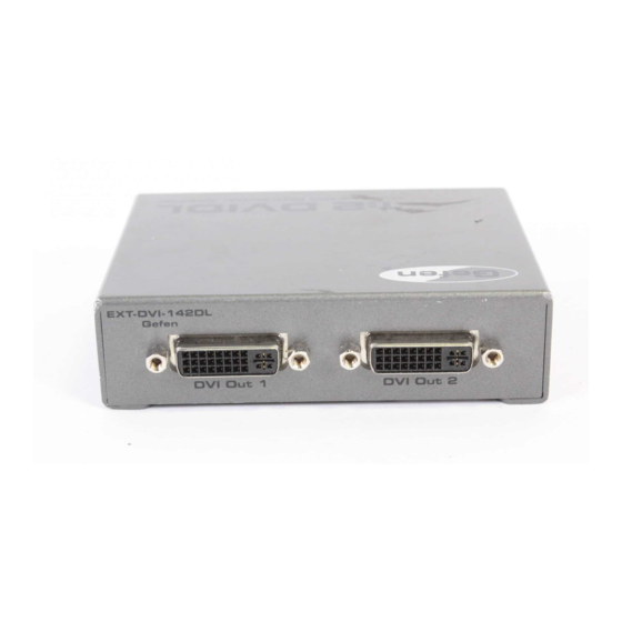 Gefen EXT-DVI-142DL User Manual