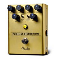 Fender Pugilist Distortion Manual