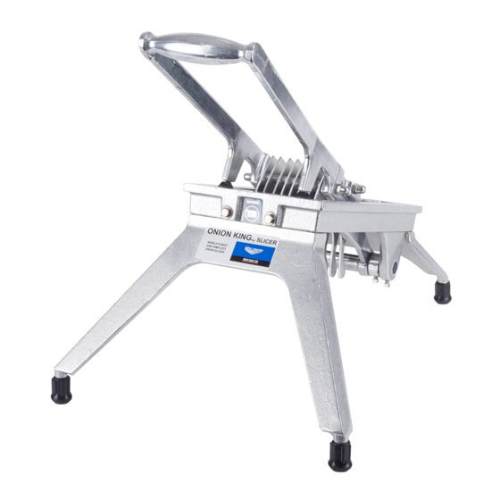 Vollrath Onion King 502N Installation Instructions