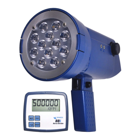 MONARCH INSTRUMENT Nova-Strobe BBL Instruction Manual