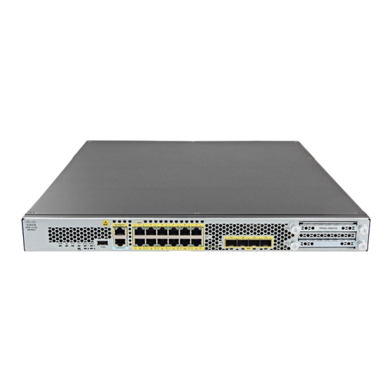 Cisco Firepower 2100 Getting Started Manual