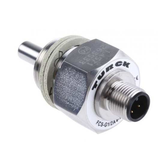 turck FCS-G1/2A4-NAEX0-H1141 Operating Manual