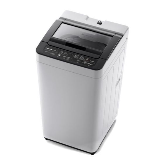 Panasonic NA-F70S7 - Washing Machine Troubleshooting Manual