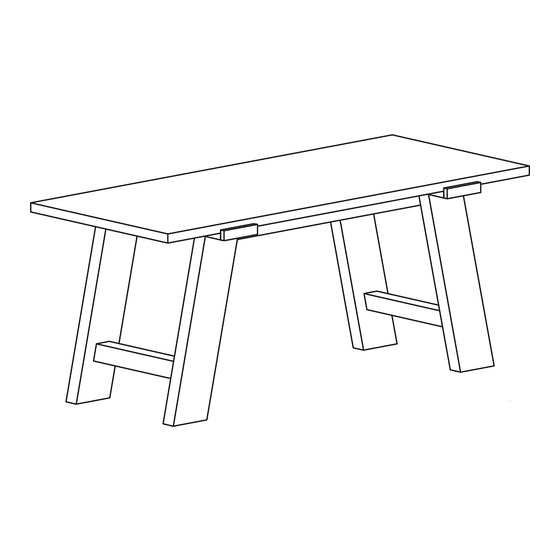 Crate&Barrel Madison Table Manual