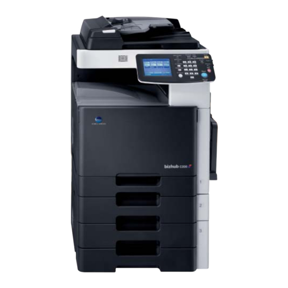 Konica Minolta bizhub C200 Operation Manual
