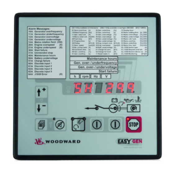 Woodward easYgen-300 Operation Manual
