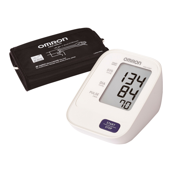 Omron HEM-9210T Instruction Manual