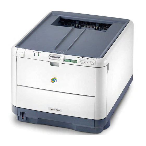 Olivetti d-Color P116 Service Manual