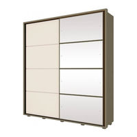 Henn Wardrobe Cavic II 02 Sliding Doors D225-108 Assembly Instructions Manual