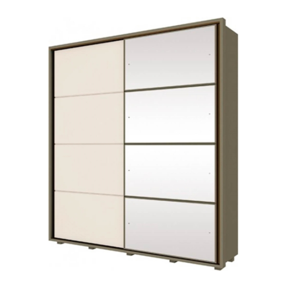 HENN Wardrobe Cavic II 02 Sliding Doors D225-108 Assembly Instructions Manual